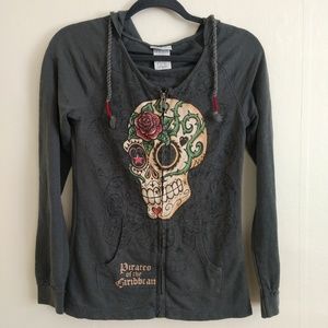 Disney Pirates of the Caribbean Zipper Hoodie